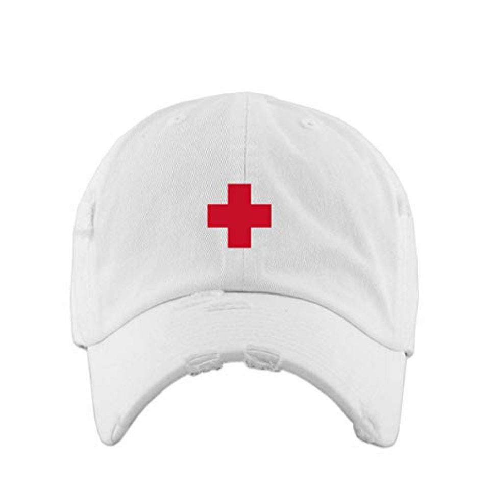 Lifeguard Vintage Baseball Cap Embroidered Adjustable Distressed Dad Hat
