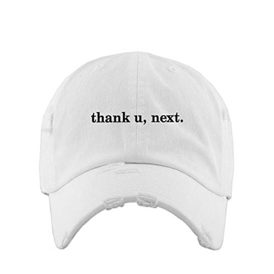 Thank You, Next Vintage Baseball Cap Embroidered Adjustable Distressed Dad Hat