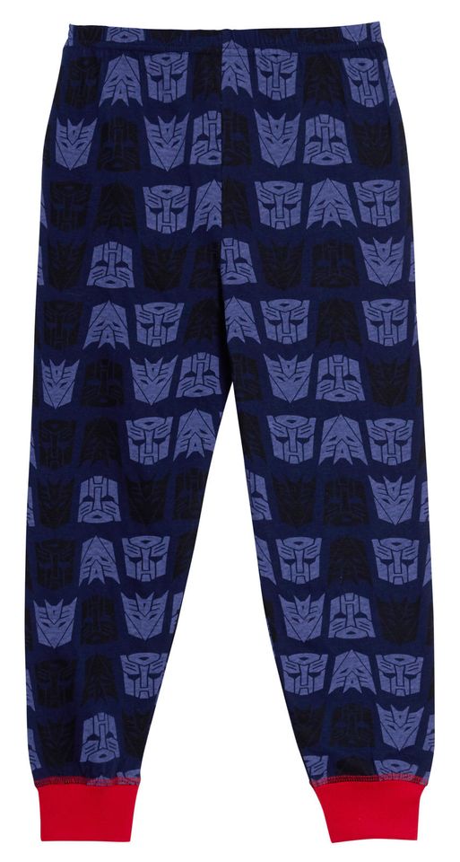 Boys Transformers Pajama Set Optimus Prime Full Length Nightwear