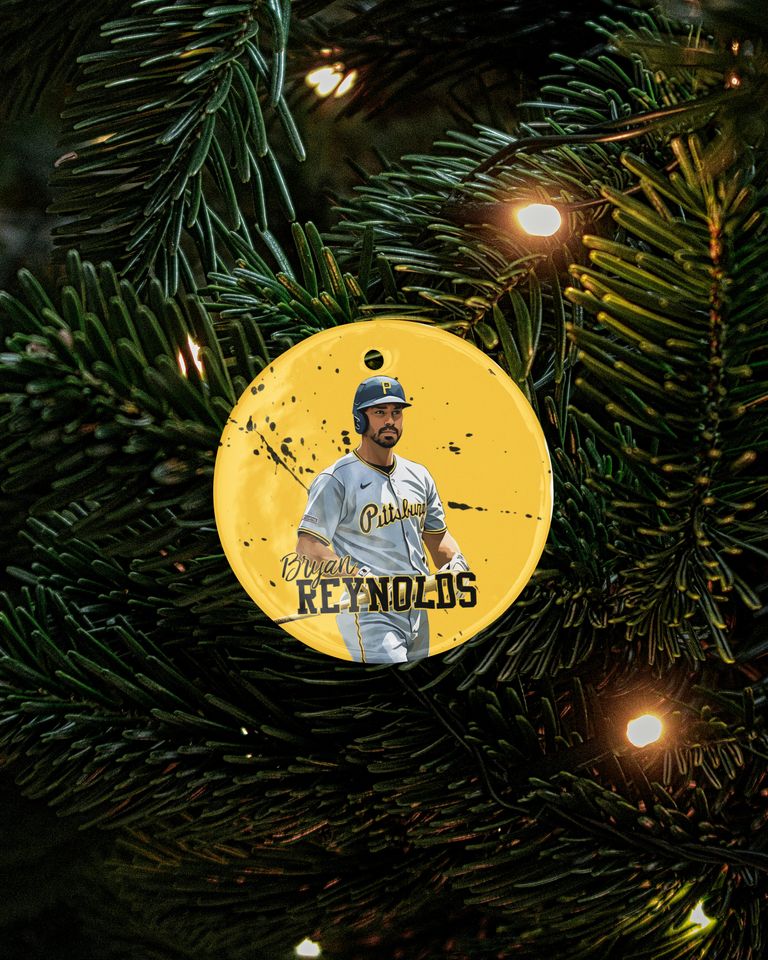 Pedro Martinez Inspired Design Ceramic Christmas Ornament - Pittsburgh Tribute