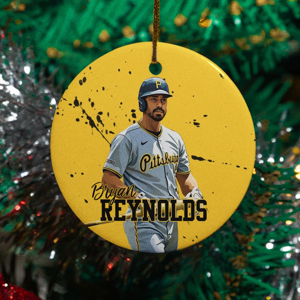 Pedro Martinez Inspired Design Ceramic Christmas Ornament - Pittsburgh Tribute