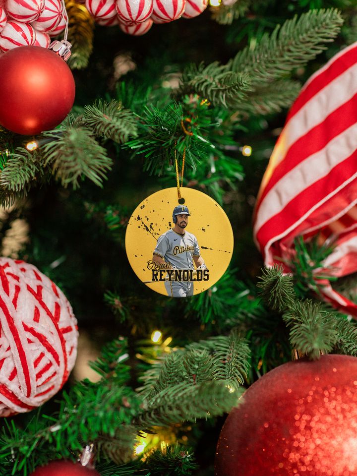 Pedro Martinez Inspired Design Ceramic Christmas Ornament - Pittsburgh Tribute