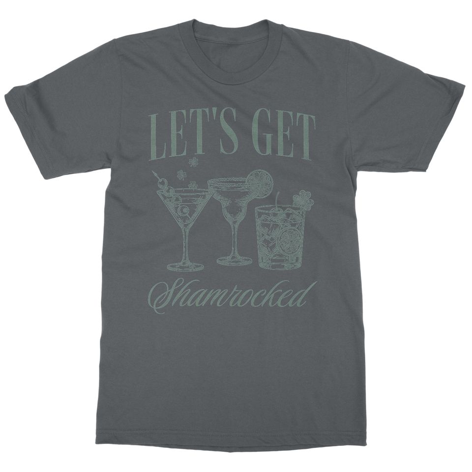 Lets Get Shamrocked - Funny Drinking St Patrick's Day Unisex T-Shirt