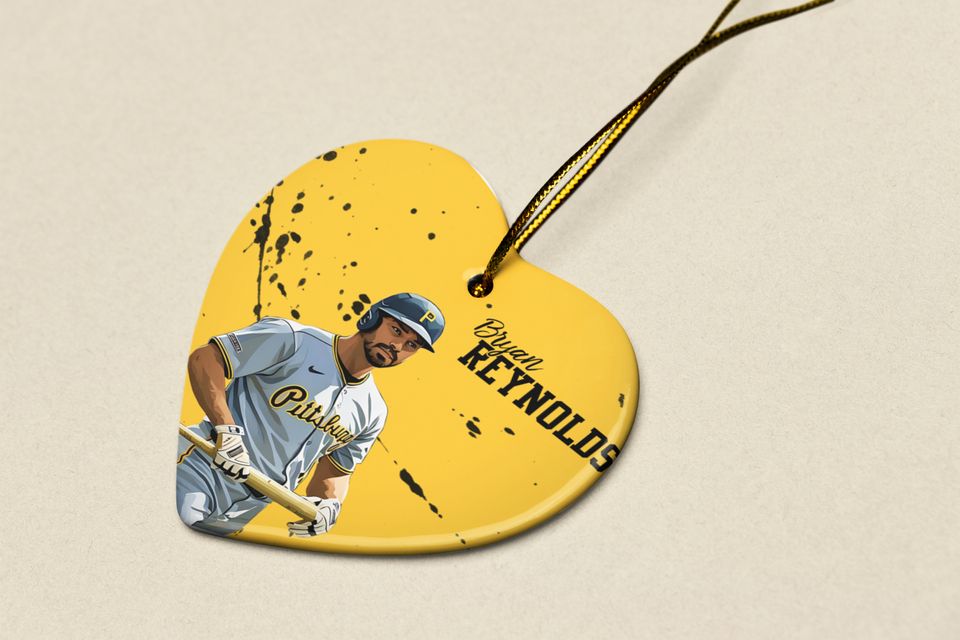 Pedro Martinez Inspired Design Ceramic Christmas Ornament - Pittsburgh Tribute