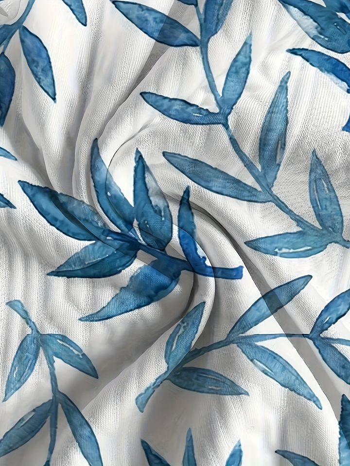 Men's Summer Casual V-Neck Outfit Set