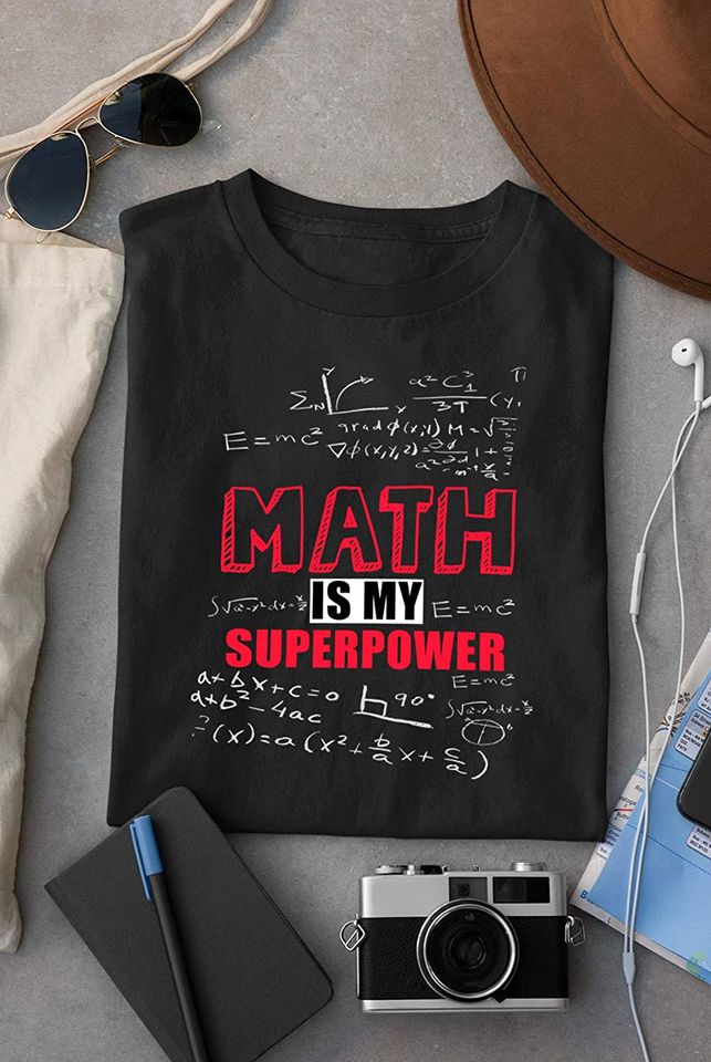 Teacher Math Teacher Number Mathematics Shirt