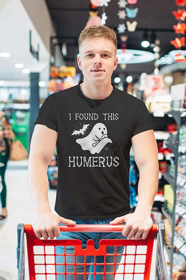 Adorable Adorable White Ghost I Found This Humerus Men T-Shirt