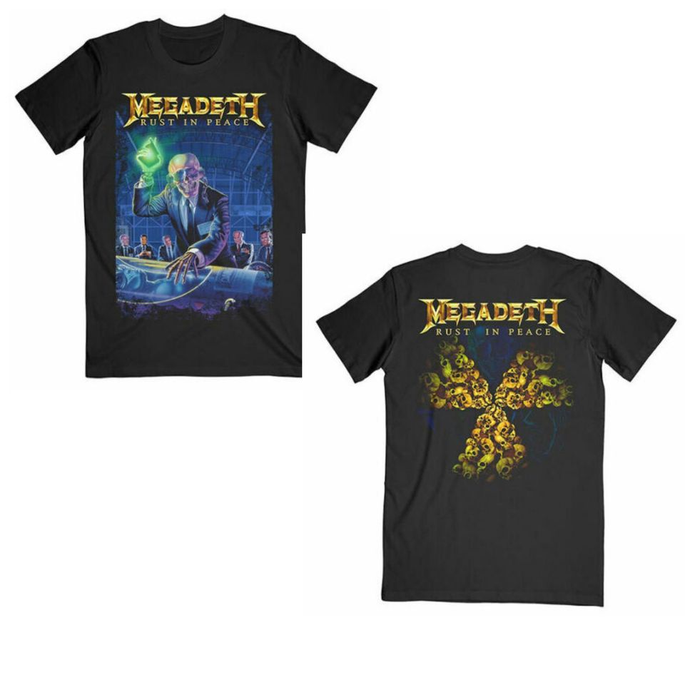 Megadeth Rust In Peace 30th Anniversary T-shirt