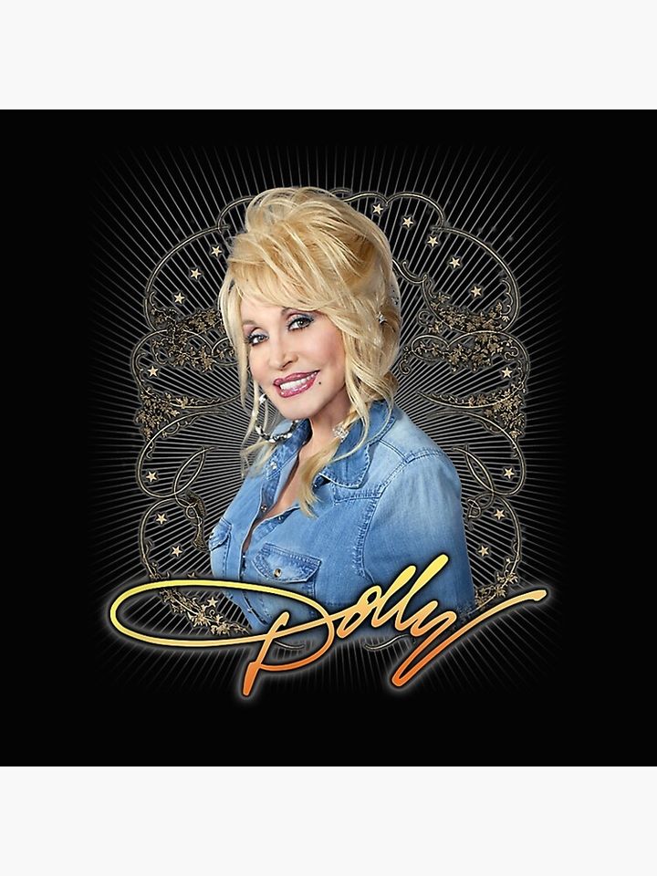 Dolly Parton Vintage Relaxed Fit Throw Pillow
