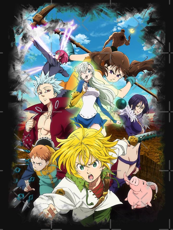 Seven Deadly Sins Black Classic T-Shirt