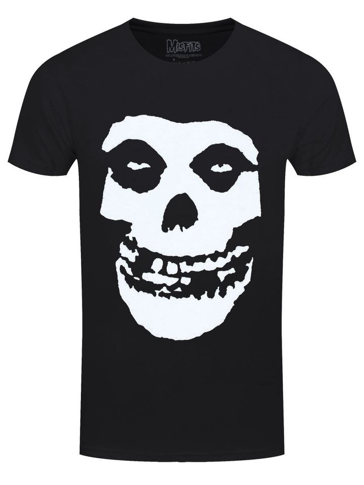 Misfits Classic Fiend Skull Men's Black 3D T-Shirt