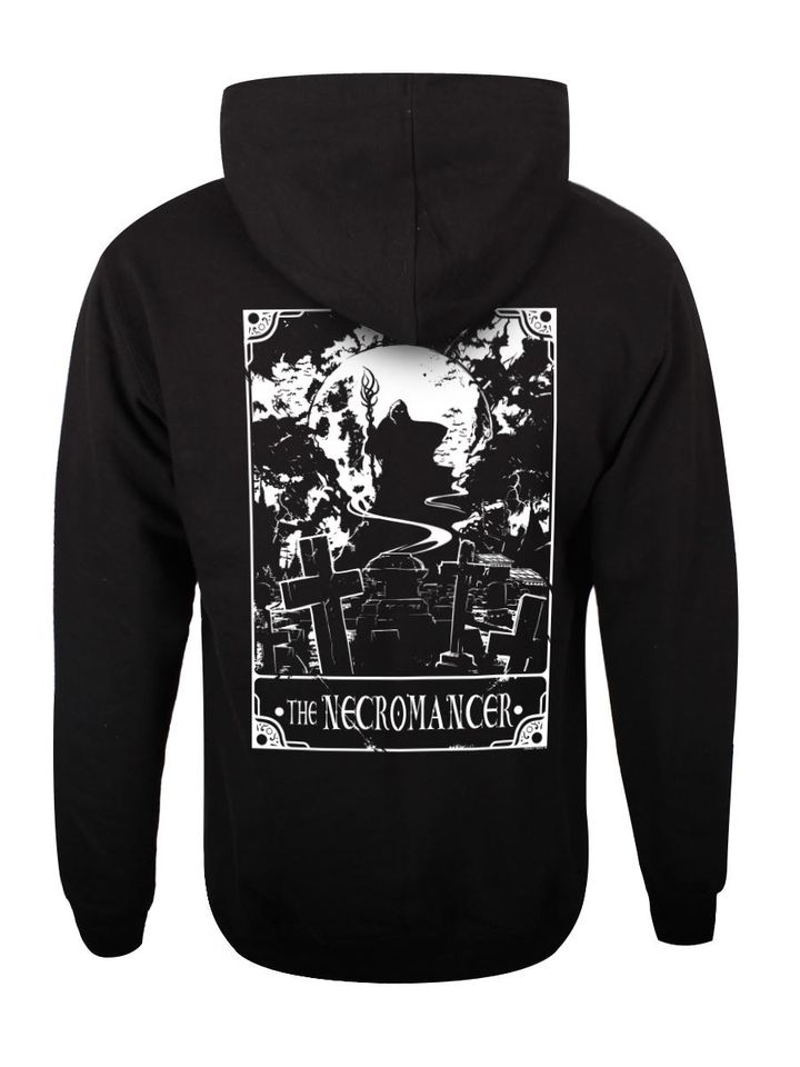 Deadly Tarot The Necromancer Men's Black Hoodie