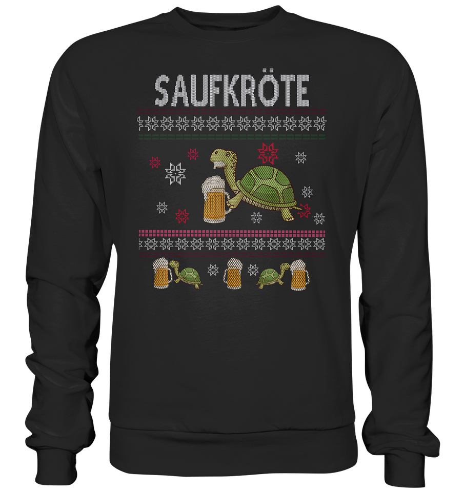 Christmas Sweatshirt Drinking Toad Christmas Sweater Sweater Christmas Eve