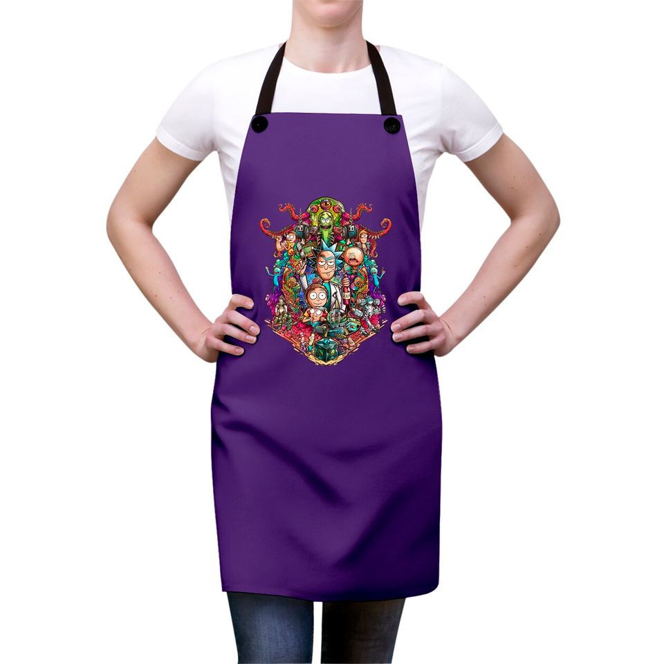 Buckle up Rickandmorty! - Rick And Rickandmorty - Aprons