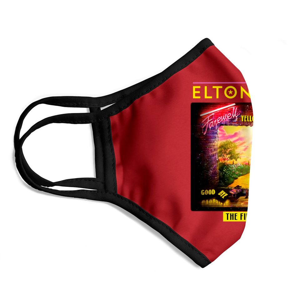 ELTON JOHN Face Masks Farewell Tour 2022
