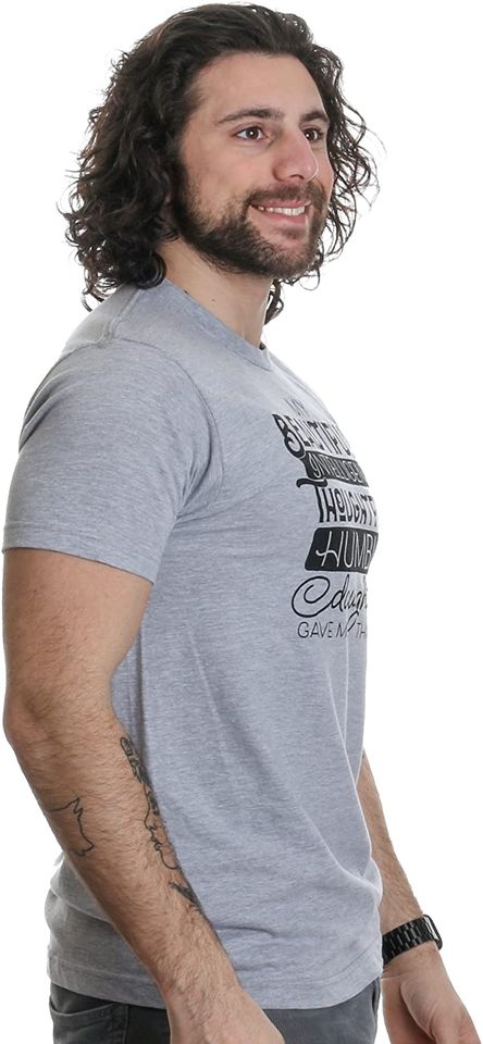 My Beautiful Intelligent Daughter Gave Me This- Funny Dad Grandpa Father T-Shirt