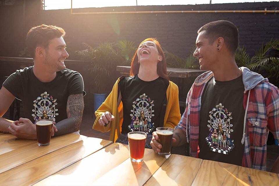 The Big Lebowski The Dude Abides Unisex Tshirt