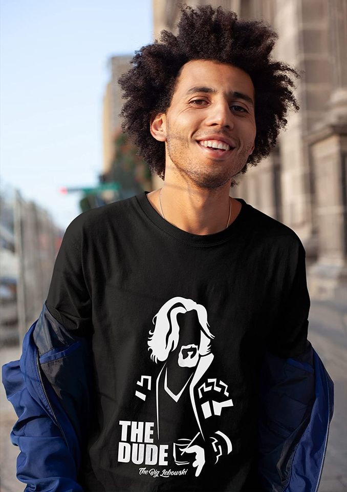 The Big Lebowski The Dude Abides Unisex Tshirt