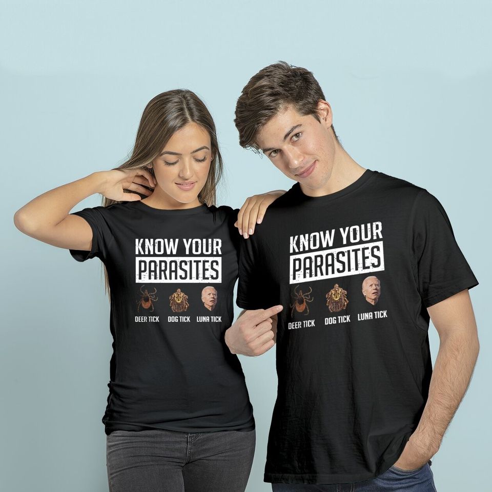 Know Your Parasites Deer Tick Dog Tick Luna Tick T-Shirt
