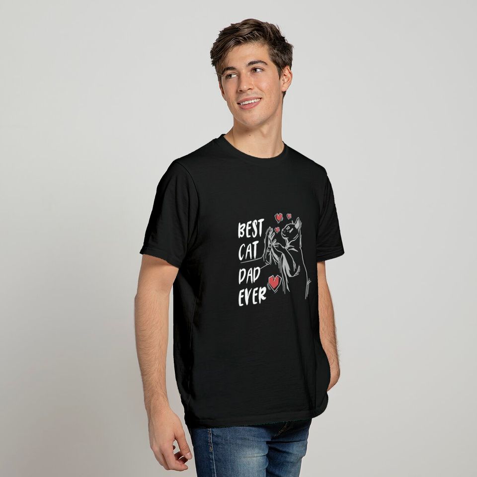 Best Cat Dad Ever T-Shirt