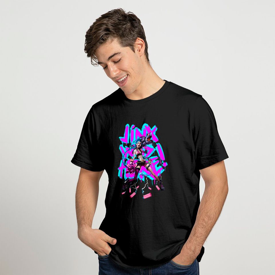 League of Legends Jinx Was Here T-Shirt
