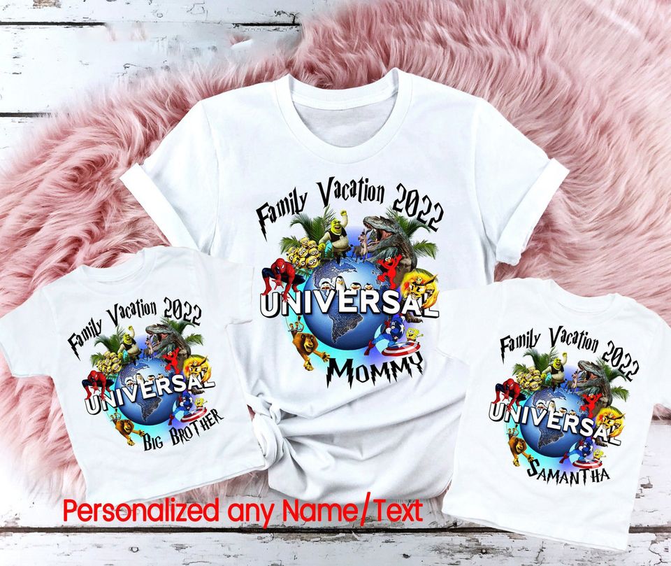 Universal Studios Family Shirt, Universal Studios Group T-Shirts, Universal Shirts, Family Universal Disney Custom Shirts