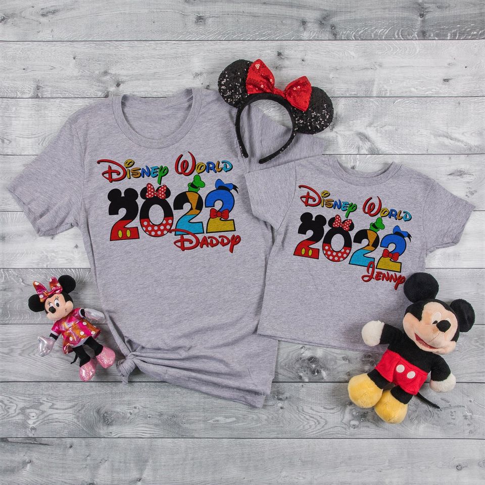 Disney Vacation Disney Trip 2022 Family Matching T-Shirt