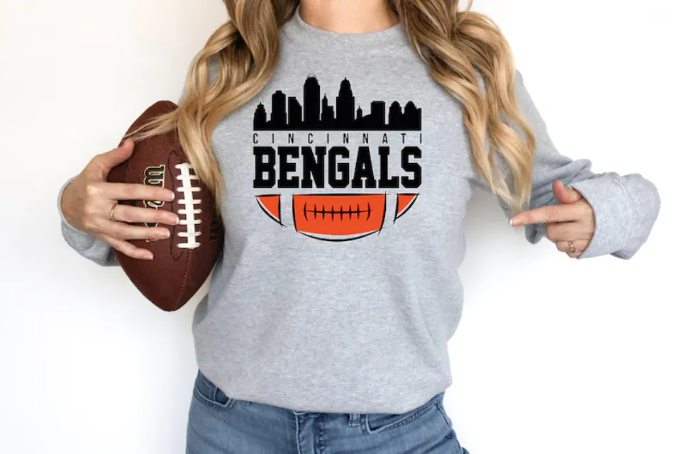 Bengals Football Cincinnati Bengals Sweatshirts