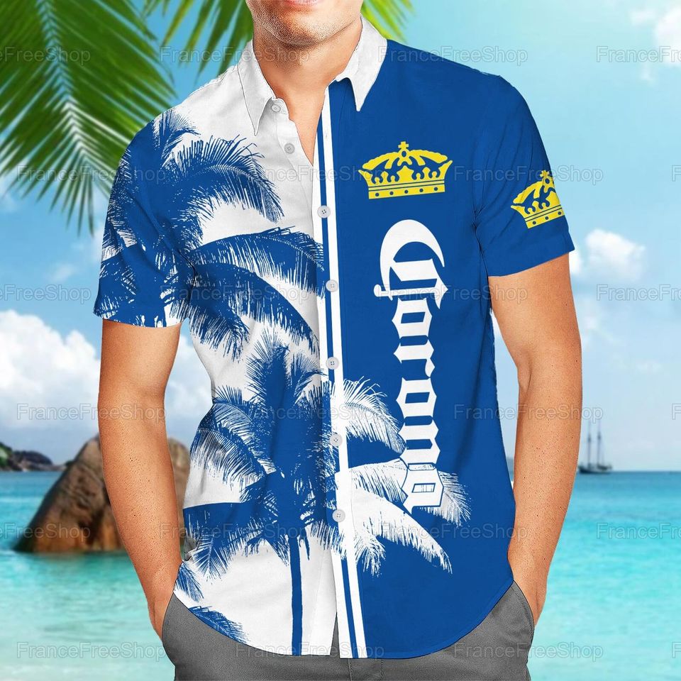 Corona Extra Outfits for Men 2 Piece Sets, Corona Extra Hawaiian Shirt