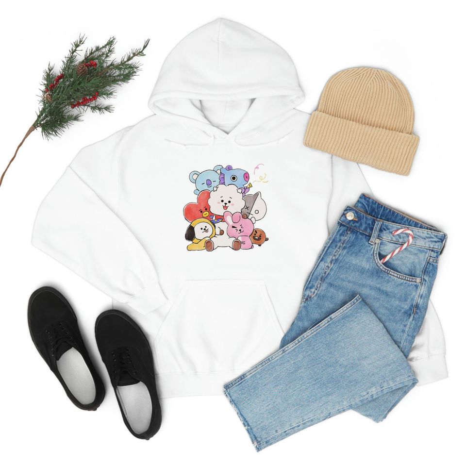 BT21 Hooded Sweatshirt