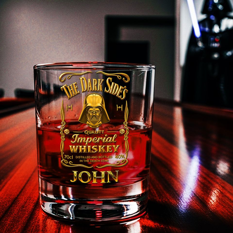 Dark Side Glass - Personalized Gifts