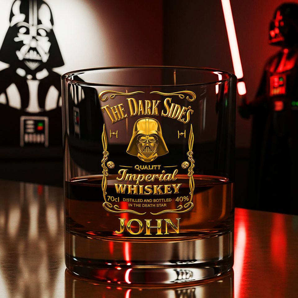 Dark Side Glass - Personalized Gifts