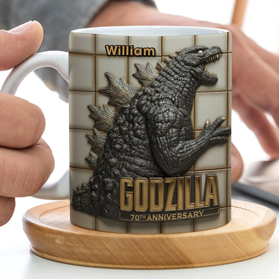 Giant Creature Custom Coffee Mug - Personalized Kitchen & Dining Gift