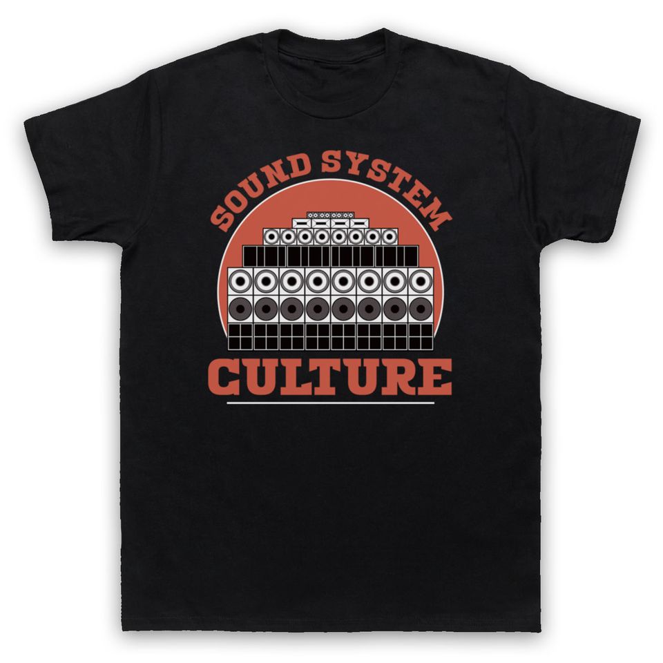 Sound System Culture Jamaican Reggae Ska Music T-Shirt for Men & Women