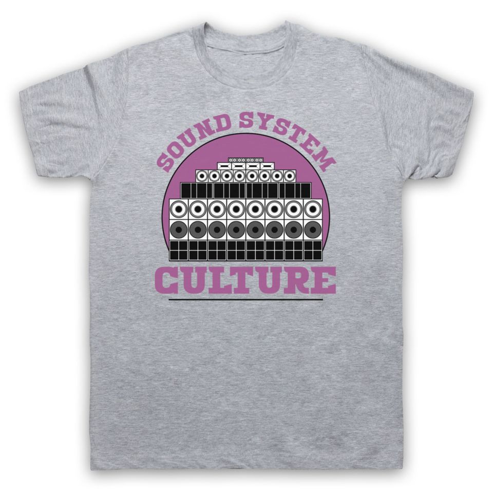 Sound System Culture Jamaican Reggae Ska Music T-Shirt for Men & Women