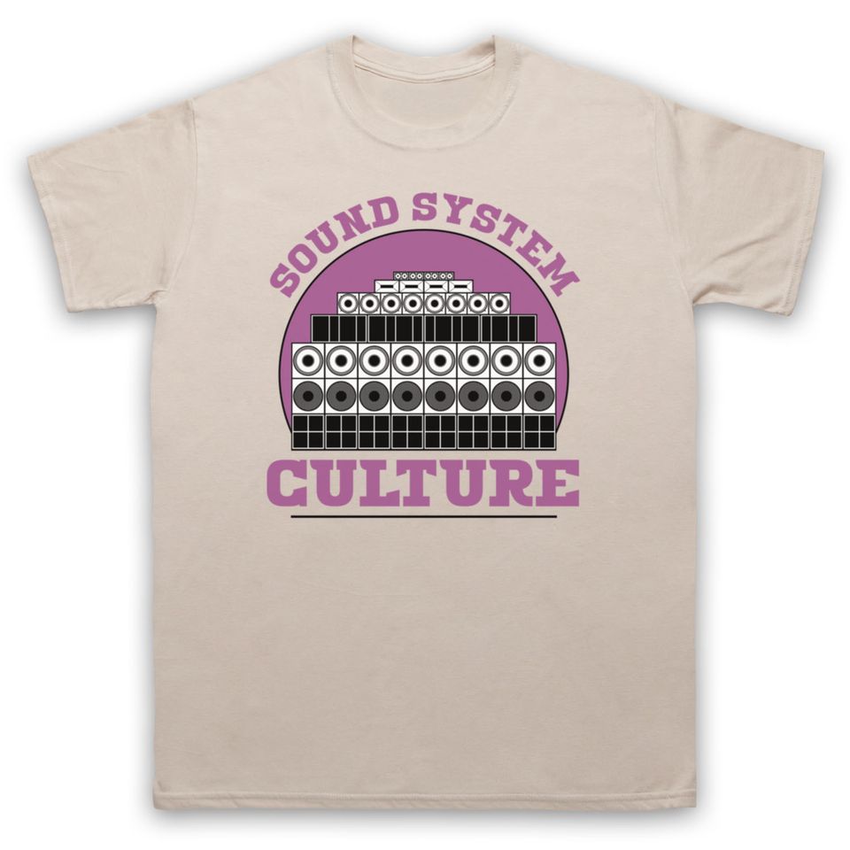 Sound System Culture Jamaican Reggae Ska Music T-Shirt for Men & Women