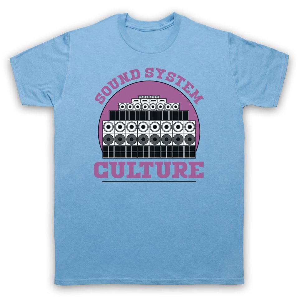Sound System Culture Jamaican Reggae Ska Music T-Shirt for Men & Women
