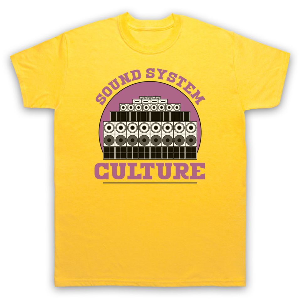 Sound System Culture Jamaican Reggae Ska Music T-Shirt for Men & Women