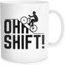 Oh Shift Cycling - White