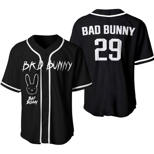 Discover Bad Bunny Baseball Jersey