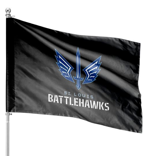 Discover St. Louis Battlehawks House Flags
