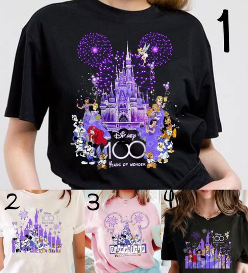 Discover 100th Anniversary Shirt/Disney 100 Years of Wonder Shirt, Disney 100 Shirt, Disney Mickey Ear Shirt