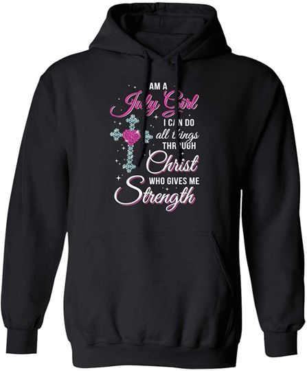 Discover July Girl Hoodie