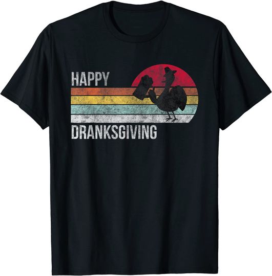 Discover Happy Dranksgiving Drinksgiving T-Shirt