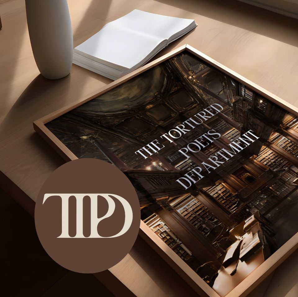 The Tortured Poets Department Poster | TTPD Poster | Taylor | taylor ...