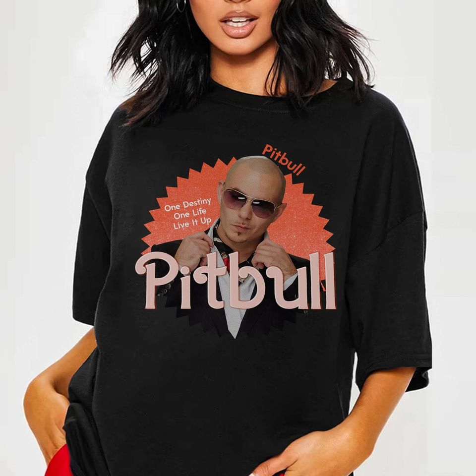 Pitbull Shirt | Pitbull Rap Shirt | Vintage Pitbull Shirt | Pitbull ...