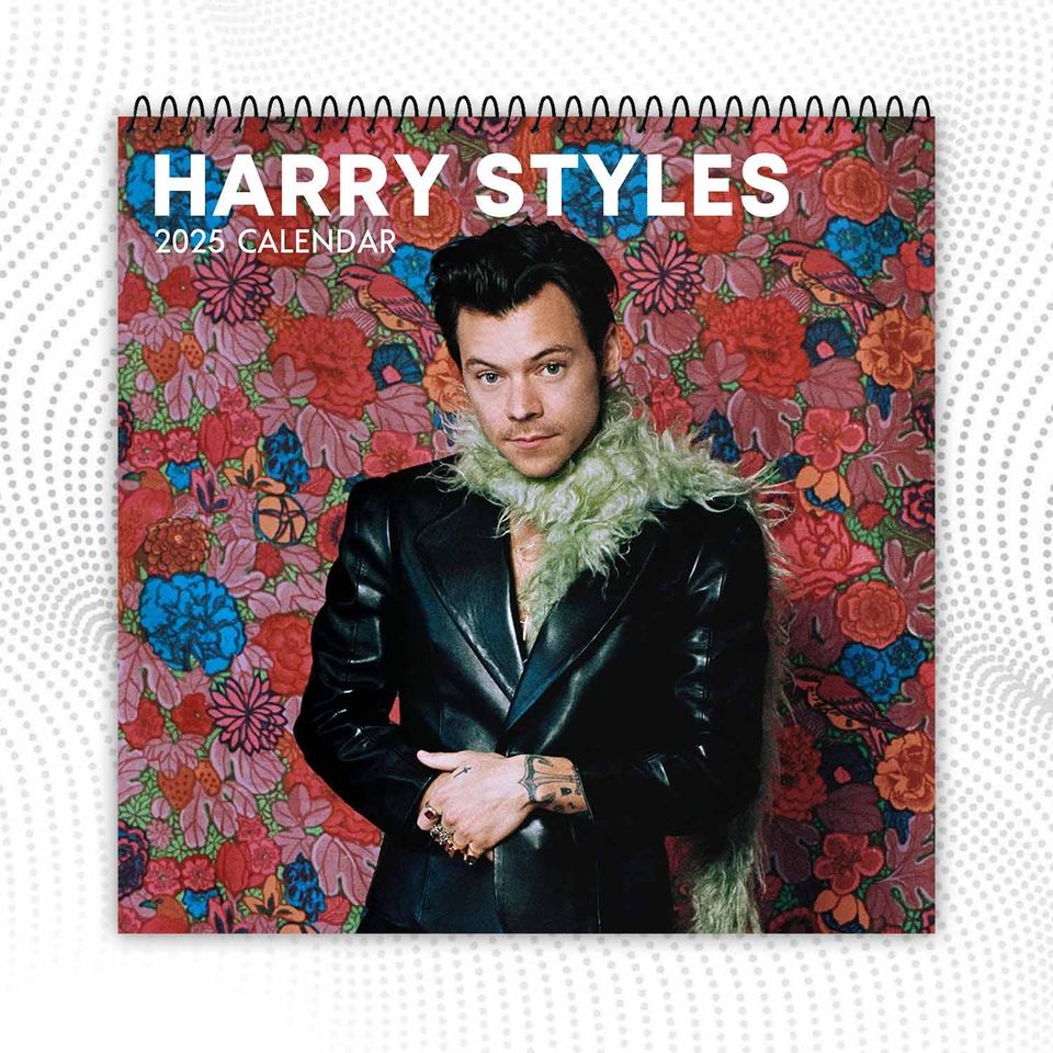 Harry Calendar 2025 Wall Calendar Celeb 2025 Calendar HS Singer