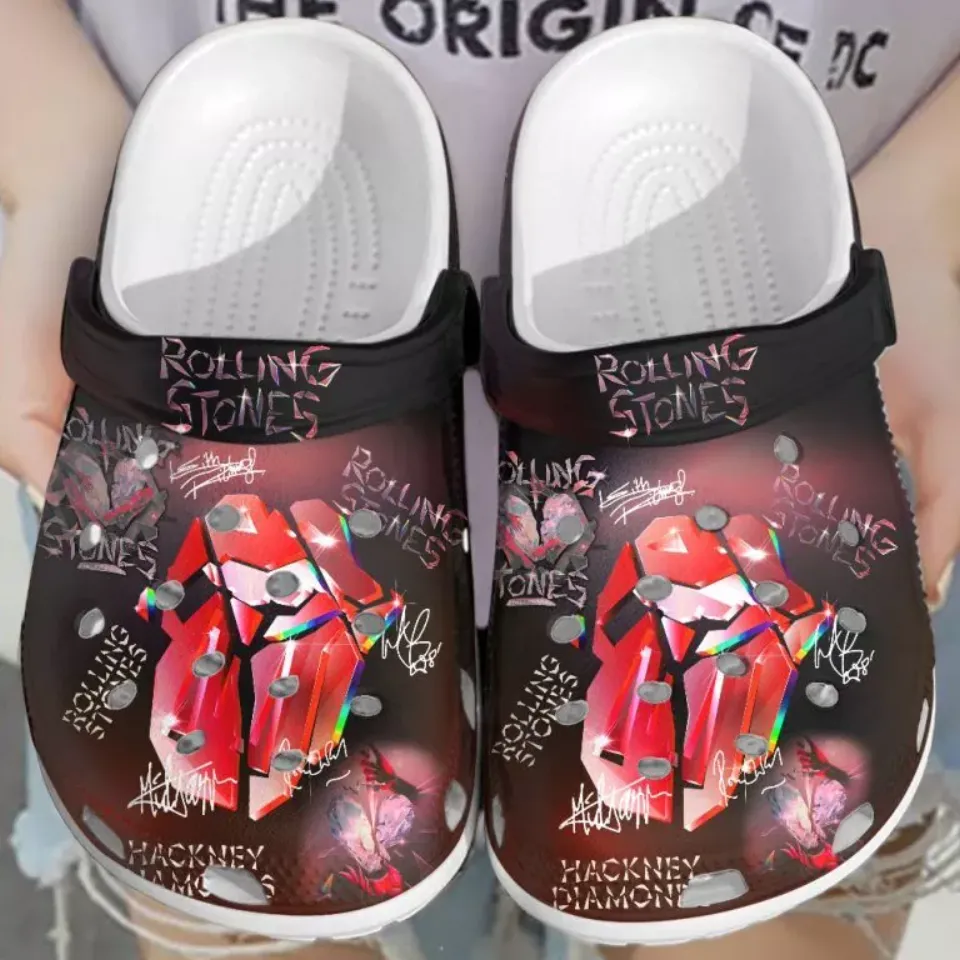 The Rolling Stones Custom Clogs | ID 22663753 by Eric Souza | Printblur