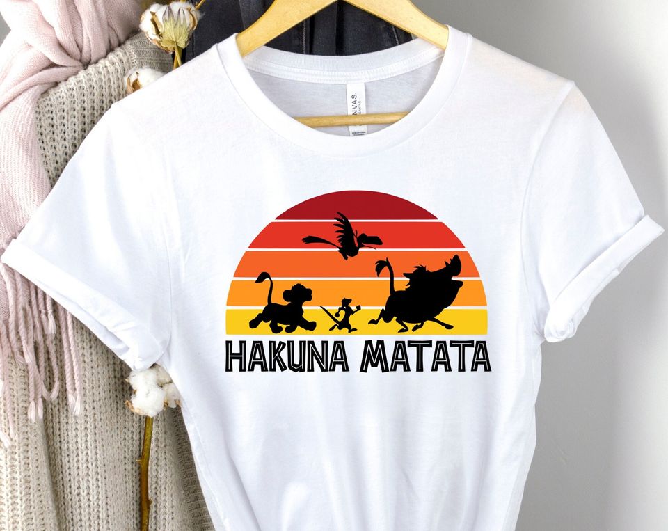 T-shirt Enfant Hakuna Matata blanc main image 0